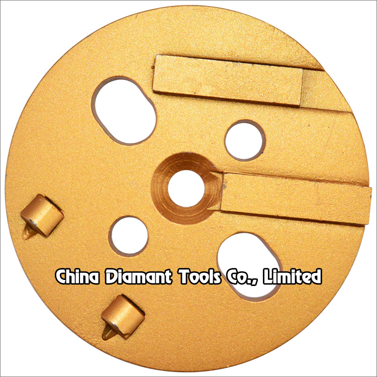 4 inches 100mm magnetic PCD diamond disc floor grinding wheel for concrete terraz