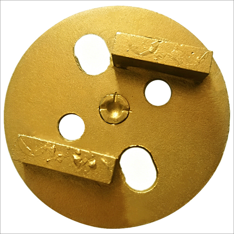 4 inches 100mm magnetic PCD grinding disc concrete floor grinding wheel - metal bond double PCD segments