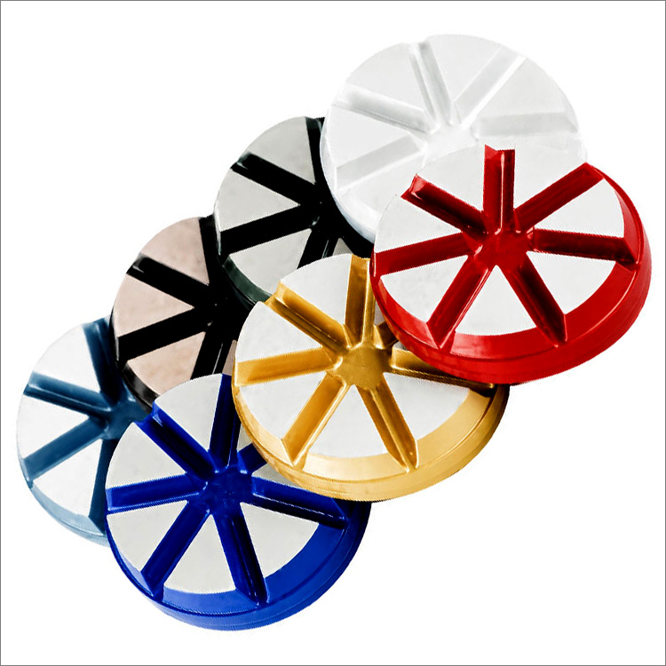 3 inches 75mm ceramic bond diamond floor polishing pads for concrete terrazzo