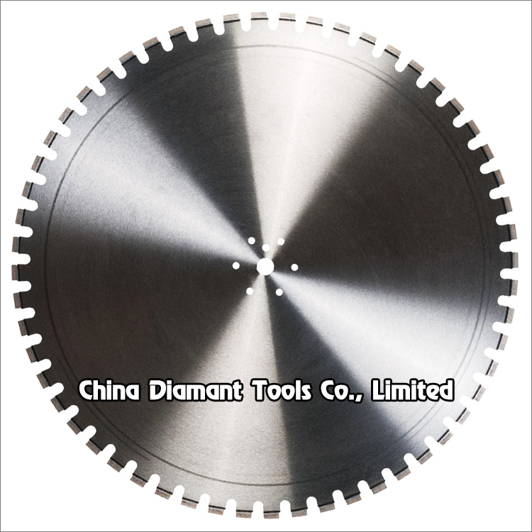 Diamond saw blades for concrete wall cutting - 20mm length segments