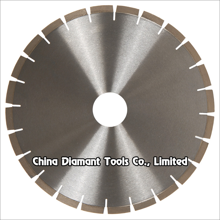 Diamond saw blades for granite slab edge cutting - normal flat segments
