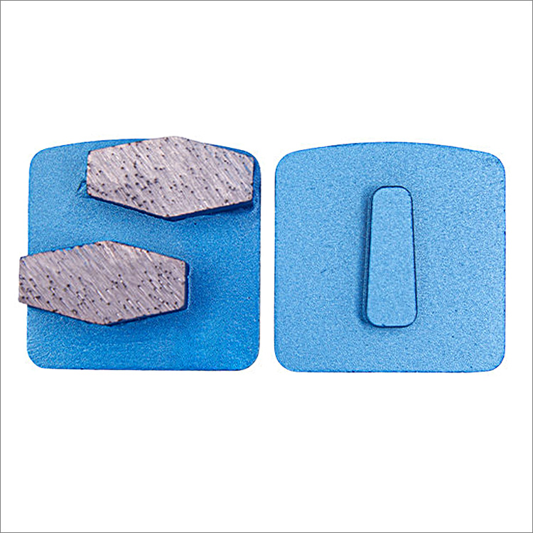 Diamond concrete grinding shoes for Scanmaskin floor grinder - prismatic segments