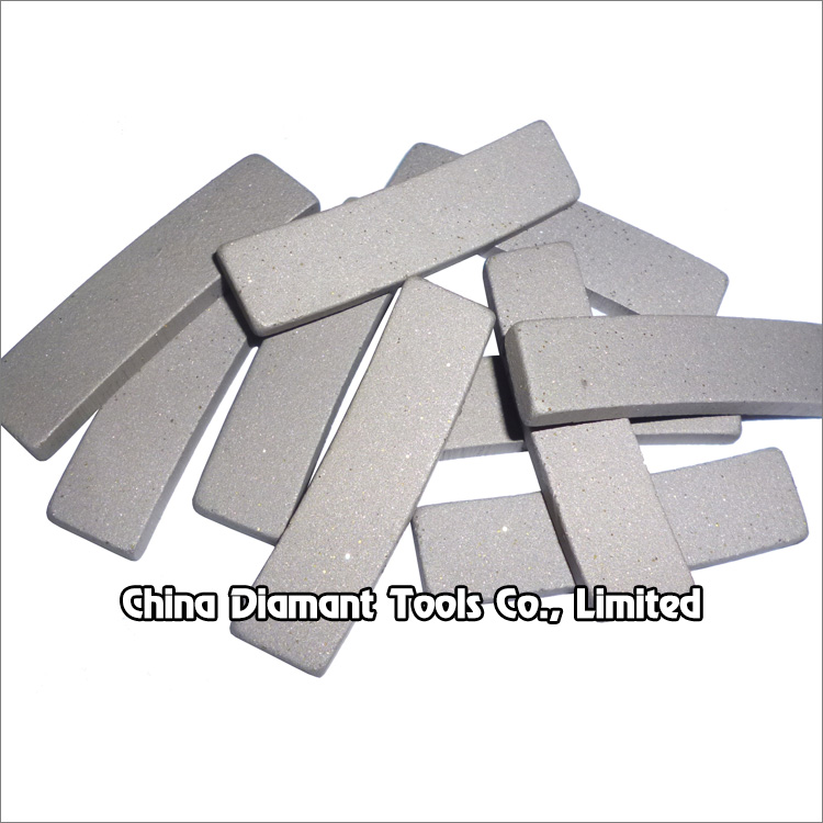 Diamond segments of circular saw blades for granite cutting - normal flat shape