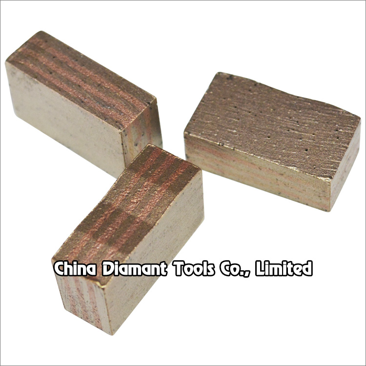 900mm-3500mm diamond segments for granite block mineral cutting - W top taper shape