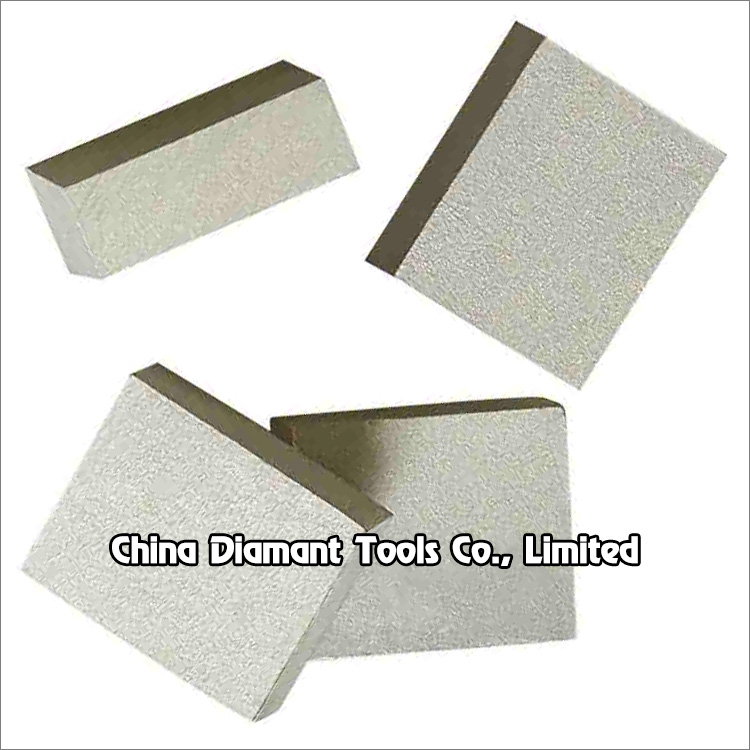 Diamond segments of circular saw multi-blade for granite block cutting