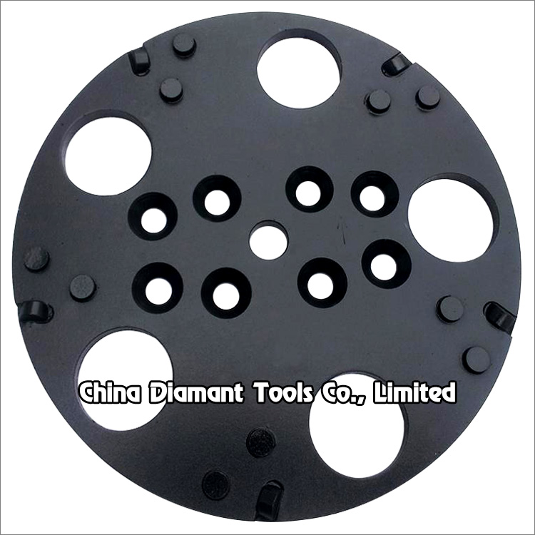 10 inches 250mm PCD TCT scraper diamond disc floor grinding plate for concrete