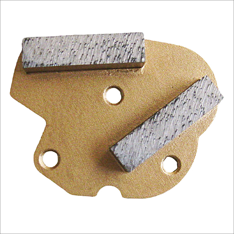 Diamond grinding shoes for Airtec floor grinders - double bar shape segments