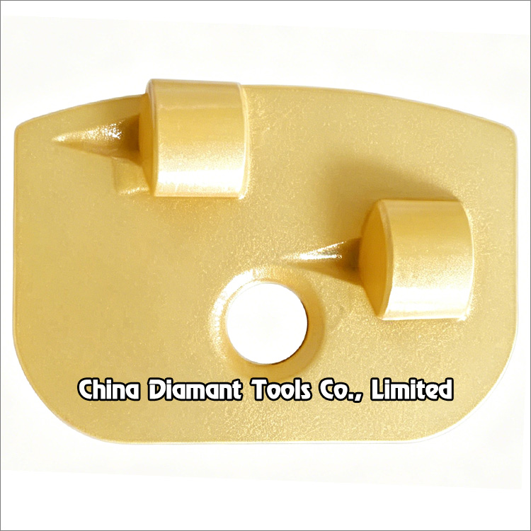 PCD grinding shoes for Newgrind Rhino floor grinders - 2pcs PCD segments