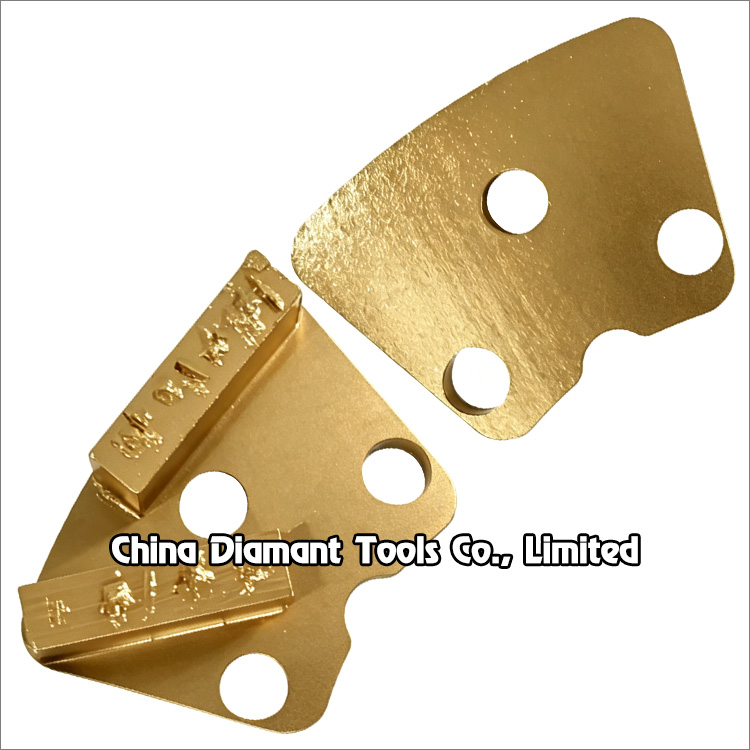 PCD grinding shoe for Dr. Schulze floor grinders - metal bond PCD segments