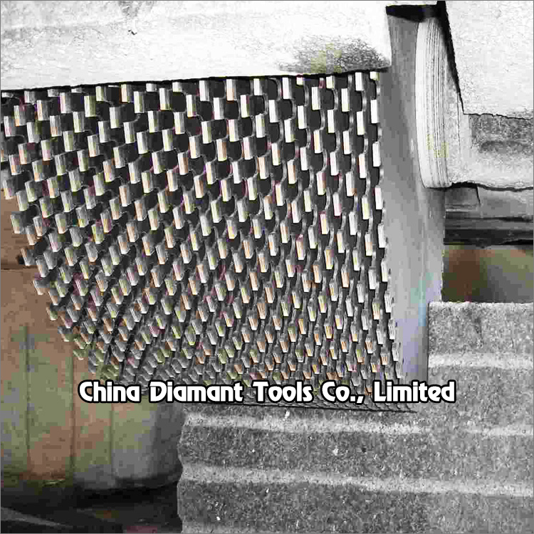 Diamond circular saw multi-blades for granite block cutting