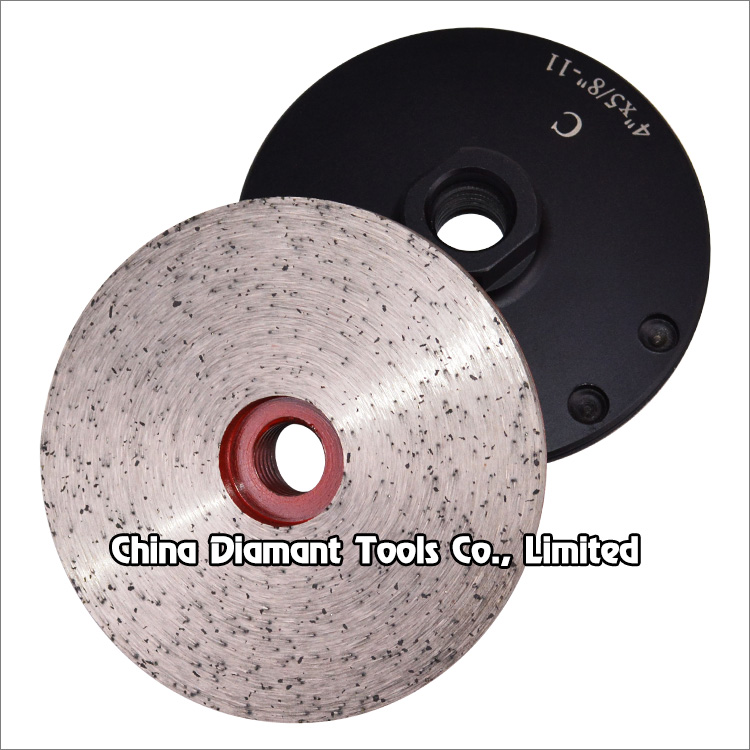 Diamond grinding cup wheel for granite - 5mm continuous rim segment