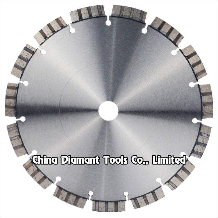 Diamond Dry Cutters(Dry Cutting Diamond Saw Blades) - Laser Welded, Straight Turbo Segments
