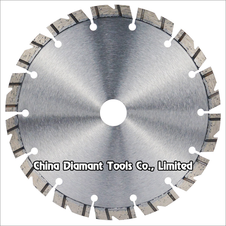Diamond Dry Cutters(Dry Cutting Diamond Saw Blades) - Laser Welded, Diagonal Turbo & V Slot Segments