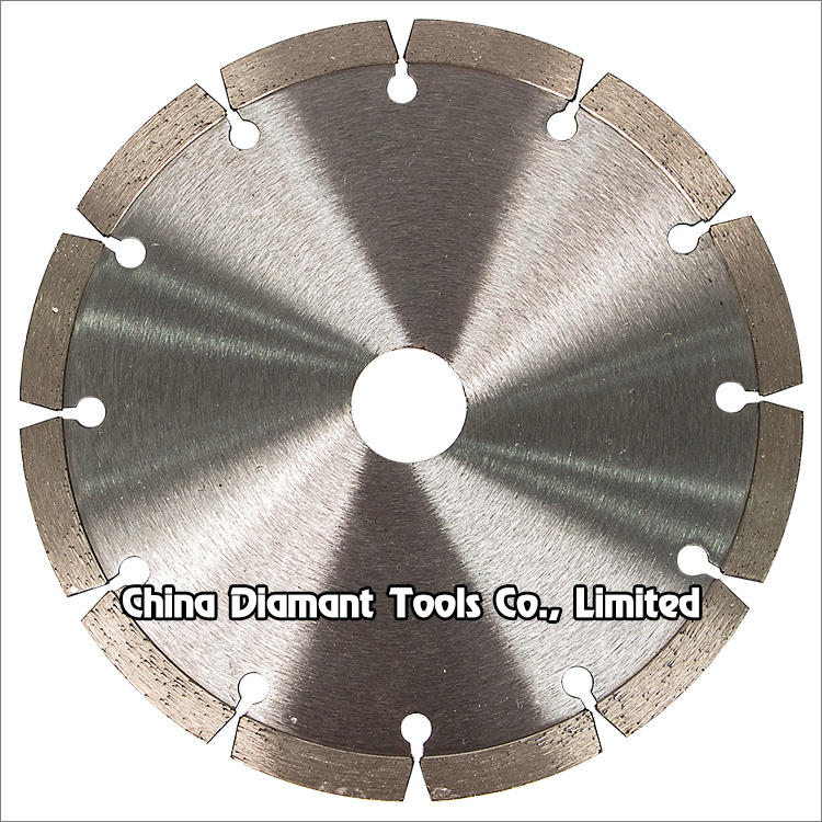 Diamond dry cutting saw blades - hot-press sintered, normal segments