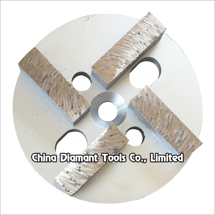 3" 80mm 4" 100mm magnetic diamond disc floor grinding wheels for concrete - bar segments
