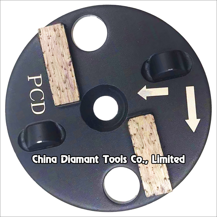 4" magnetic PCD grinding disc diamond grinding wheel for concrete terrazzo floor