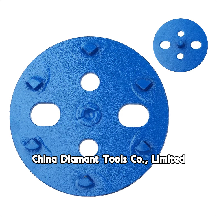 4 inches 100mm magnetic PCD grinding disc concrete floor grinding wheel