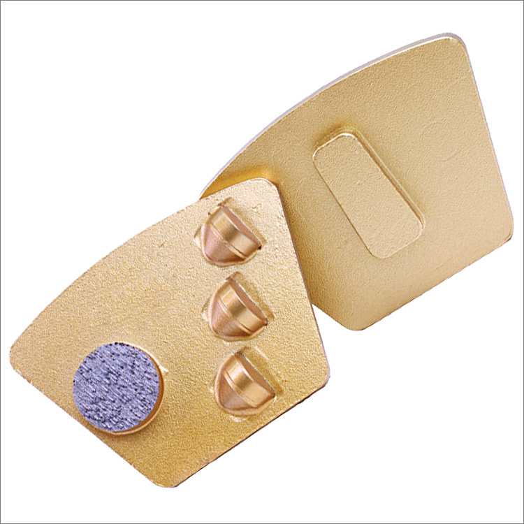 PCD diamond grinding shoe for Redi-lock holder of Husqvarna floor grinders