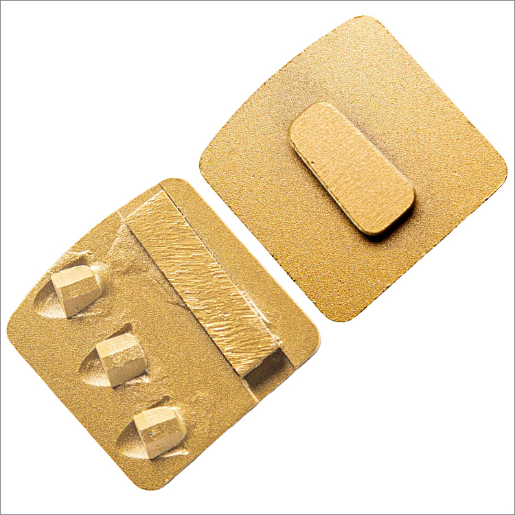 PCD diamond grinding shoe for Redi-lock holder of Husqvarna floor grinders