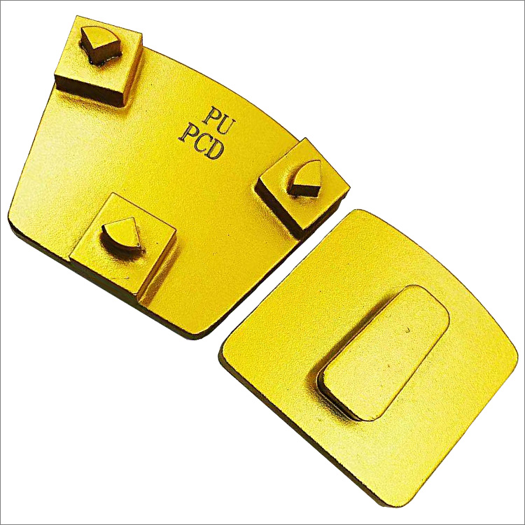 PCD grinding shoe for Redi-lock holder of Husqvarna floor grinders