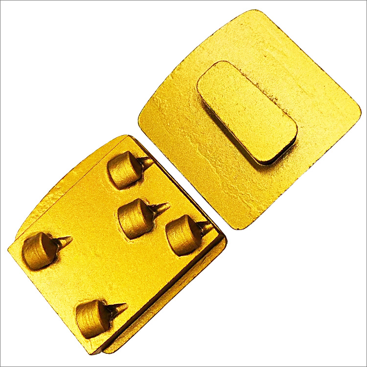 PCD grinding shoe for Redi-lock holder of Husqvarna floor grinders