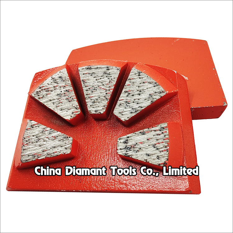 Lavina diamond grinding shoes floor polishing pads