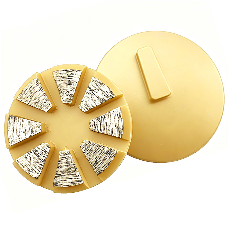 3 inches 76mm diamond shoe concrete grinding disc for Scanmaskin floor grinder beveled edge segments