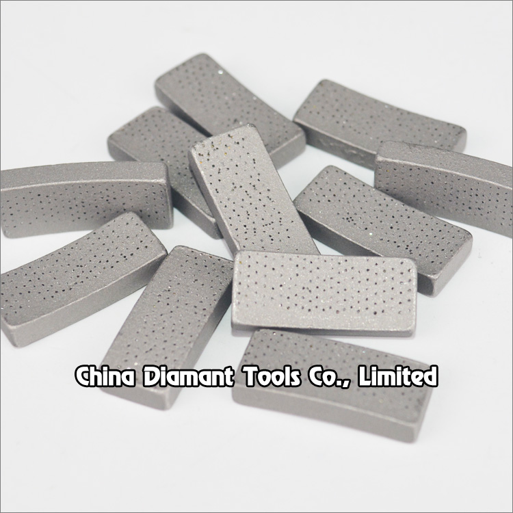 Diamond segments of concrete drilling bits - matrix (arix) segments