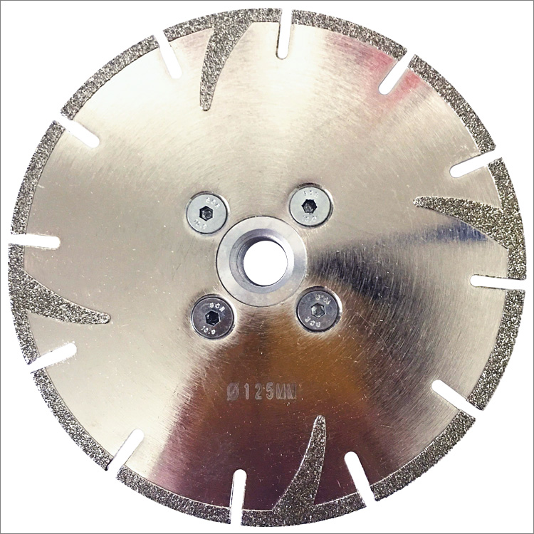5 inches 125mm electroplated diamond saw blade cutting disc