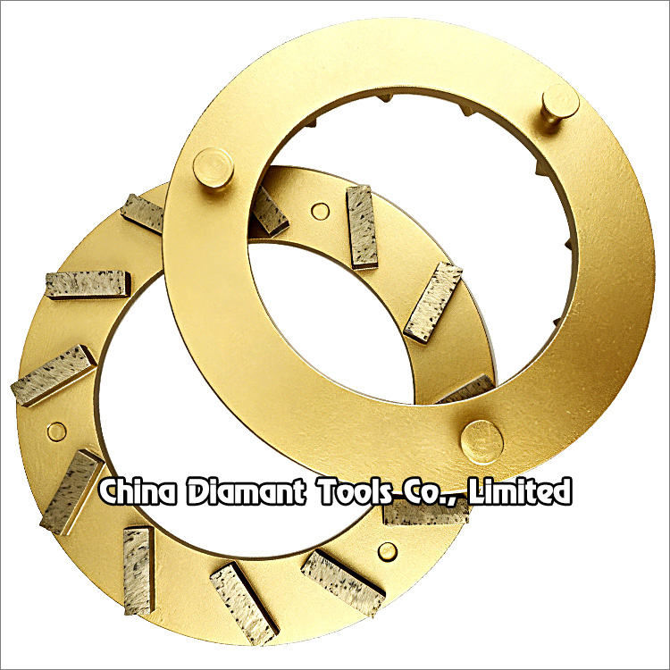 240mm 9.5 inches diamond disc concrete grinding plate for Klindex floor grinders