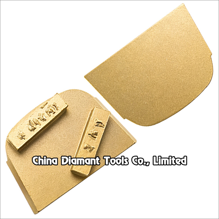 PCD grinding shoe concrete polishing pad for Lavina floor grinders