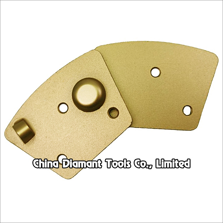 Trapezoid PCD TCT grinding shoe concrete floor grinding pad