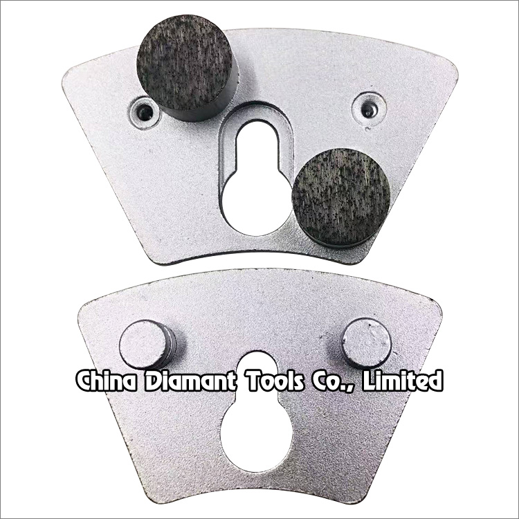 Diamond grinding shoes for Floorman floor grinders