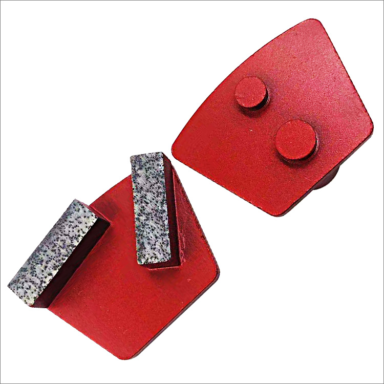 Diamond grinding shoes for STI floor grinders