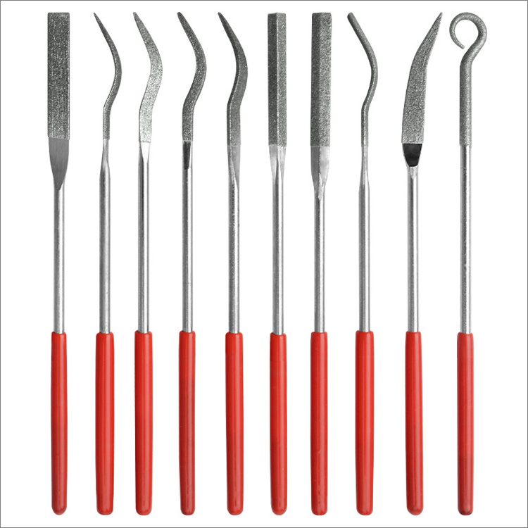10pcs set diamond needle file grinding files for jewelry metal wood ceramic glass