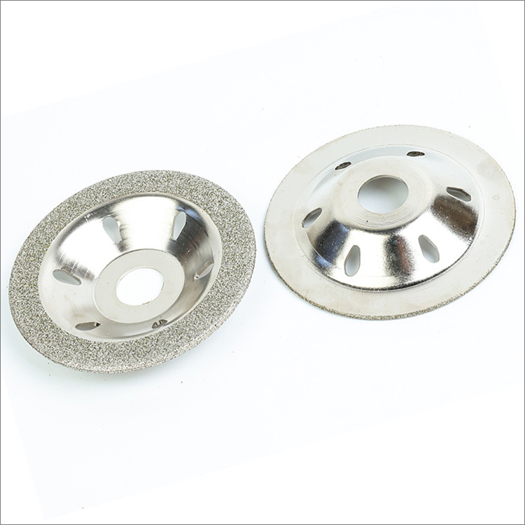 4 inches 100mm electroplated diamond grinding cup wheels bowl shape discs