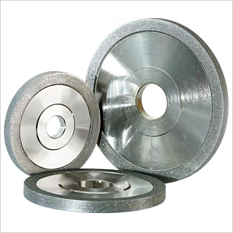 Electroplated diamond grinding wheels abrasive discs for tungsten steel carbide cutters