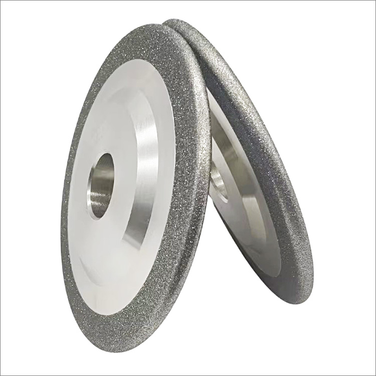 Arc R0.75 R1.0 R1.5 R2.0 R2.5 R3.0 electroplated diamond grinding wheels alloy tap slotting sharpening discs
