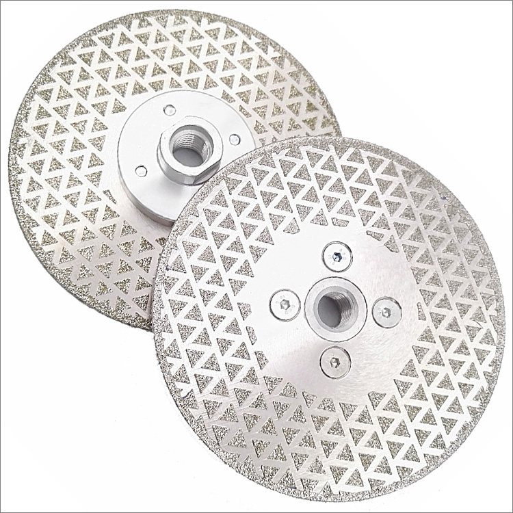 Electroplated diamond saw blade grinding disc for cutting marble ceramic soft stone granite