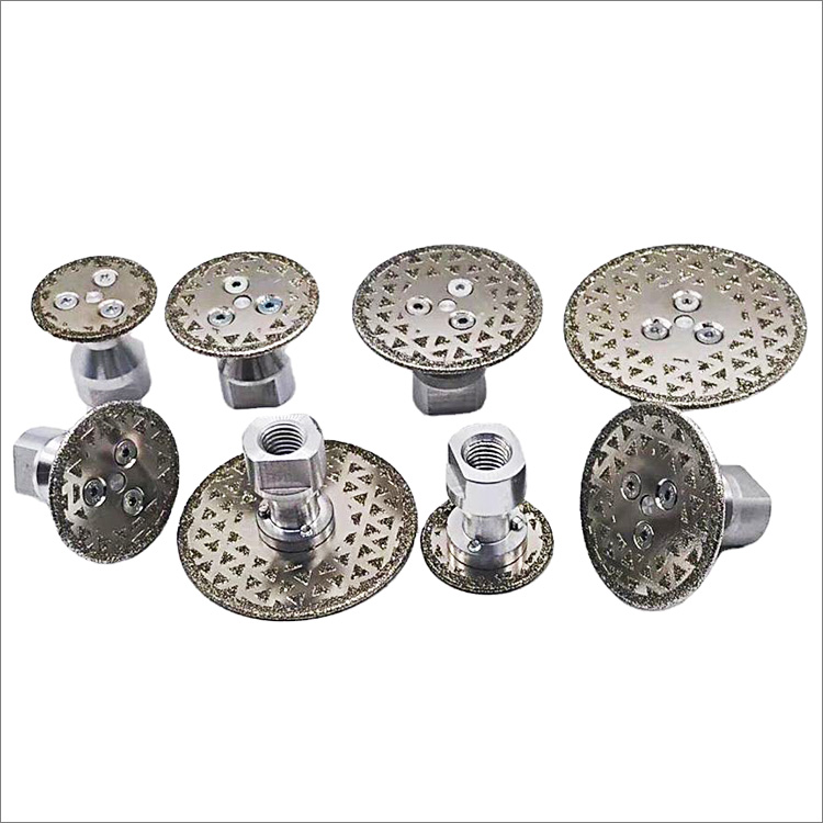 Mini electroplated diamond saw blades small DIY cutting discs grinding wheels