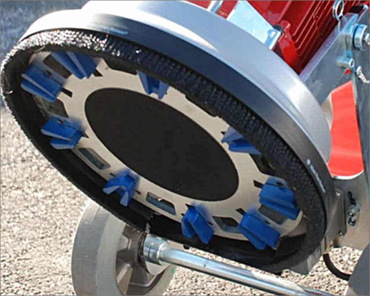 Diamond grinding shoes for Scanmaskin floor grinders