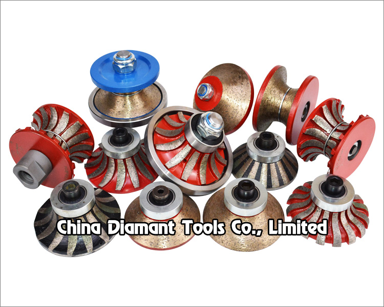 Diamond router bits grinding wheels for granite hard stone